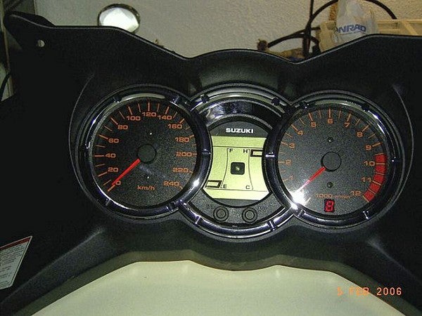 v strom gear indicator